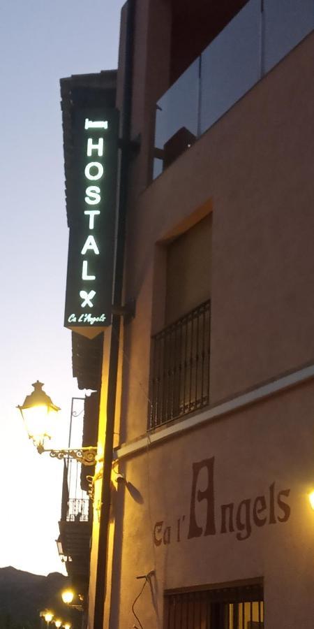 Ca L'Angels Hotel Prat de Comte ภายนอก รูปภาพ