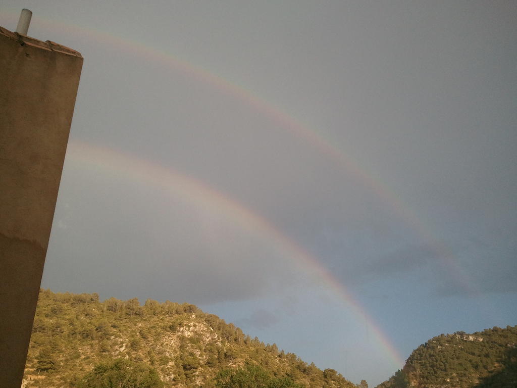 Ca L'Angels Hotel Prat de Comte ภายนอก รูปภาพ