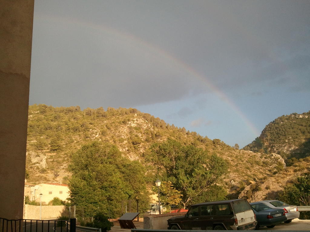 Ca L'Angels Hotel Prat de Comte ภายนอก รูปภาพ